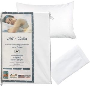 All Cotton Standard Pillow Cover (2 pack) 21 x 27